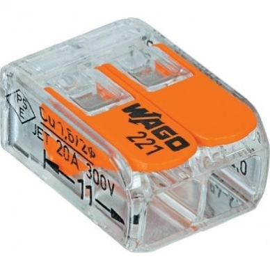 Universali laidų jungtis 0.14mm-4mm 32A 1 Universali laidų jungtis 0.14mm-4mm 32A 1