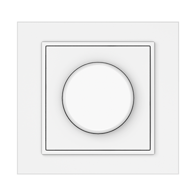 Apšvietimo reguliatorius LED 1-100W QR1000 įleidž. su rėmeliu