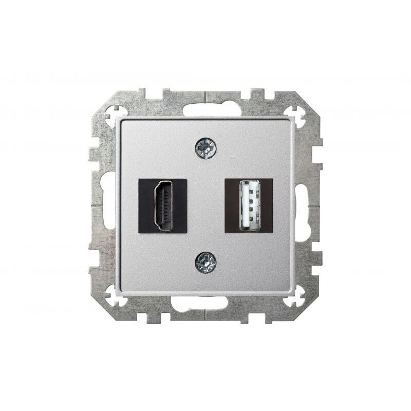 HDMI ir USB lizdai EPSILON be rėmelio 6 HDMI ir USB lizdai EPSILON be rėmelio 6