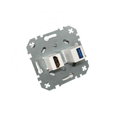 HDMI ir USB lizdai EPSILON be rėmelio 2