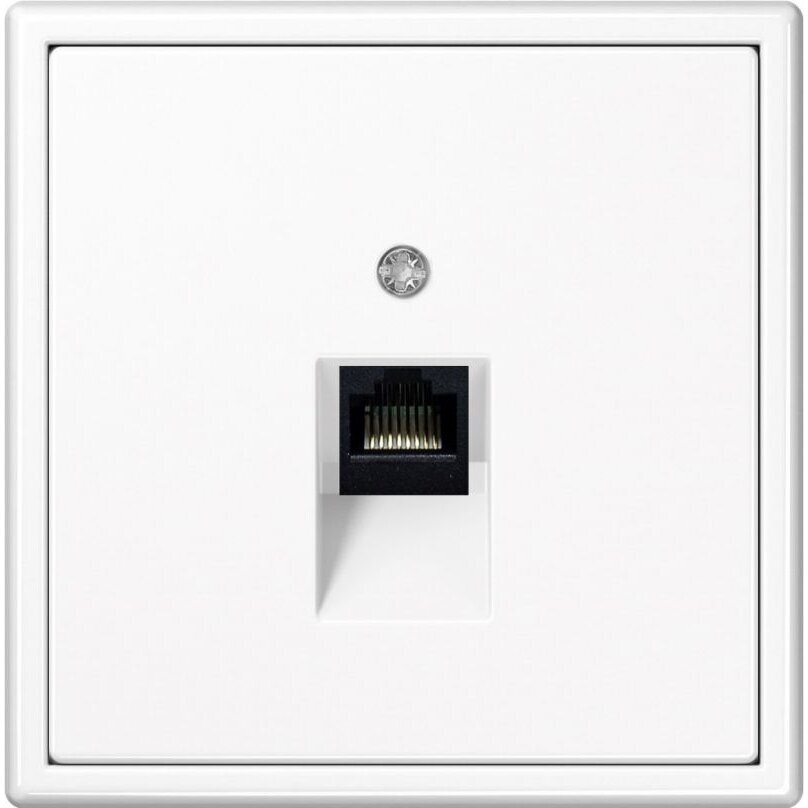 Kompiuterio lizdas 1v. MODERN RJ45 6k. be rėmelio 1