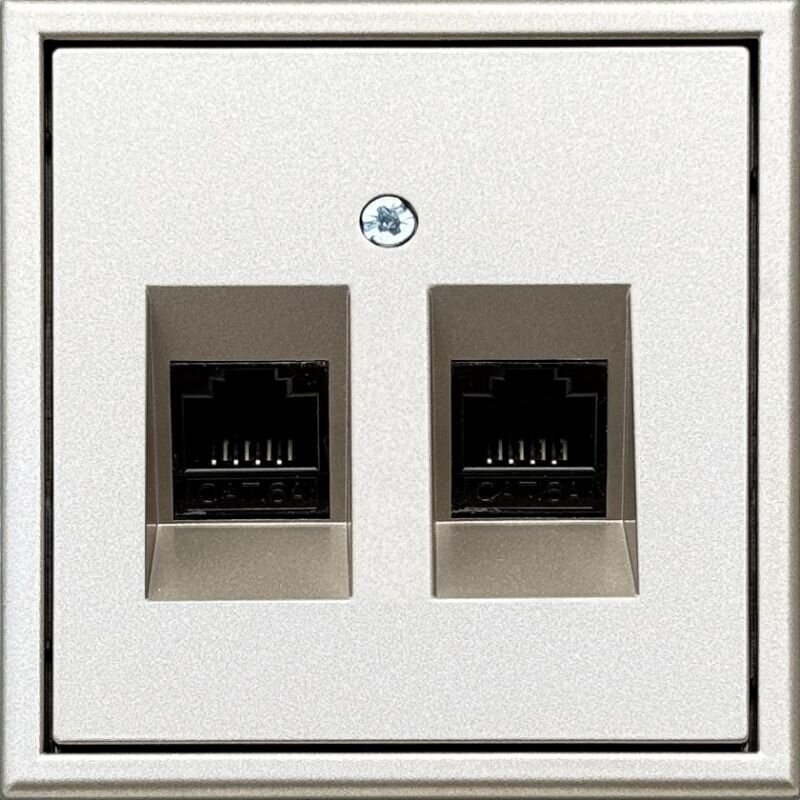 Kompiuterio lizdas 2v. MODERN RJ45 6k. be rėmelio 4