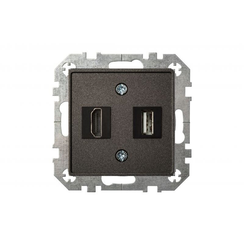 HDMI ir USB lizdai EPSILON be rėmelio 5 HDMI ir USB lizdai EPSILON be rėmelio 5