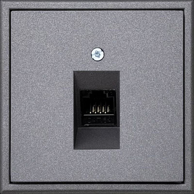Kompiuterio lizdas 1v. MODERN RJ45 6k. be rėmelio 3