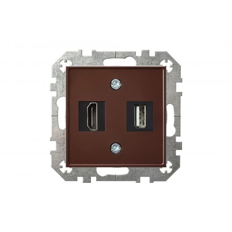 HDMI ir USB lizdai EPSILON be rėmelio 4 HDMI ir USB lizdai EPSILON be rėmelio 4