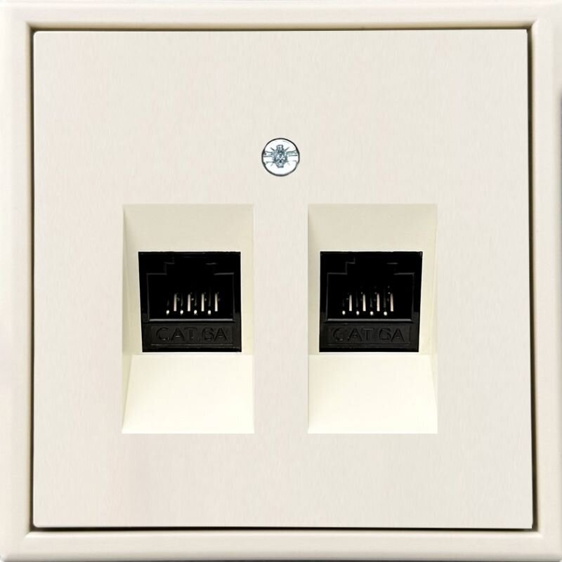 Kompiuterio lizdas 2v. MODERN RJ45 6k. be rėmelio 2