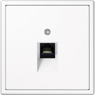 Kompiuterio lizdas 1v. MODERN RJ45 6k. be rėmelio
