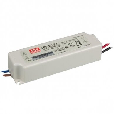 Maitinimo šaltinis LED LPV 230V/24DC IP67 2