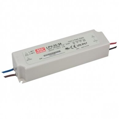Maitinimo šaltinis LED LPV 230V/24DC IP67 3