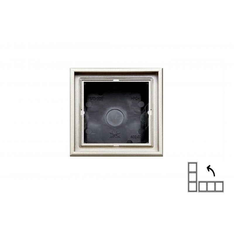 Paviršinio montavimo dėžutė / rėmelis 1v. MODERN 9