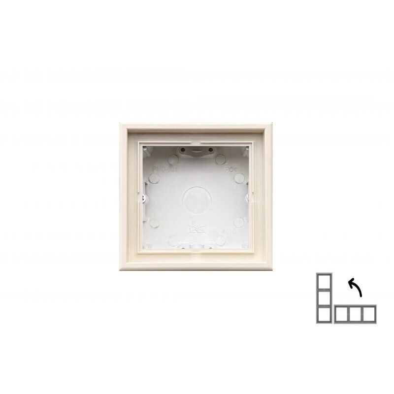 Paviršinio montavimo dėžutė / rėmelis 1v. MODERN 5
