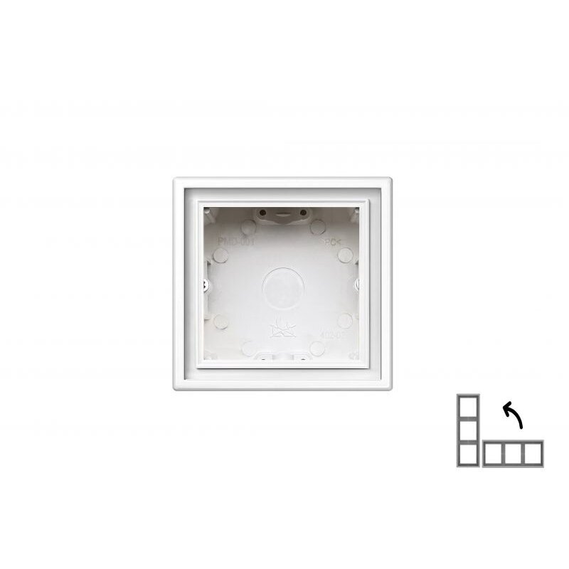 Paviršinio montavimo dėžutė / rėmelis 1v. MODERN 3
