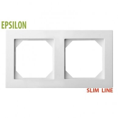 Rėmelis 2v. EPSILON Slim Line