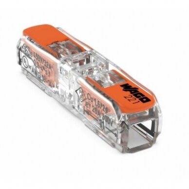Universali 2 krypčių, 2 laidų jungtis INLINE 0.02mm-4mm 32A Universali 2 krypčių, 2 laidų jungtis INLINE 0.02mm-4mm 32A